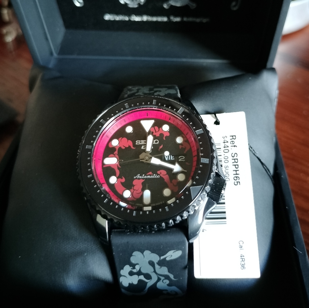 Limited edition Seiko one piece watch